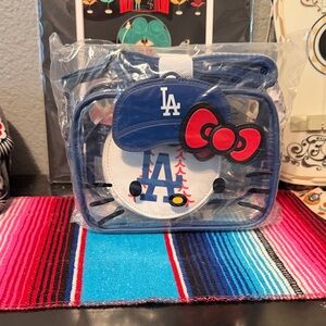 Hello Kitty LA Dodgers Crossbody Bag